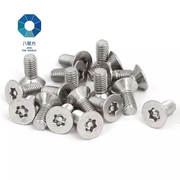 Flat Countersunk Head Anti Theft Security Screw